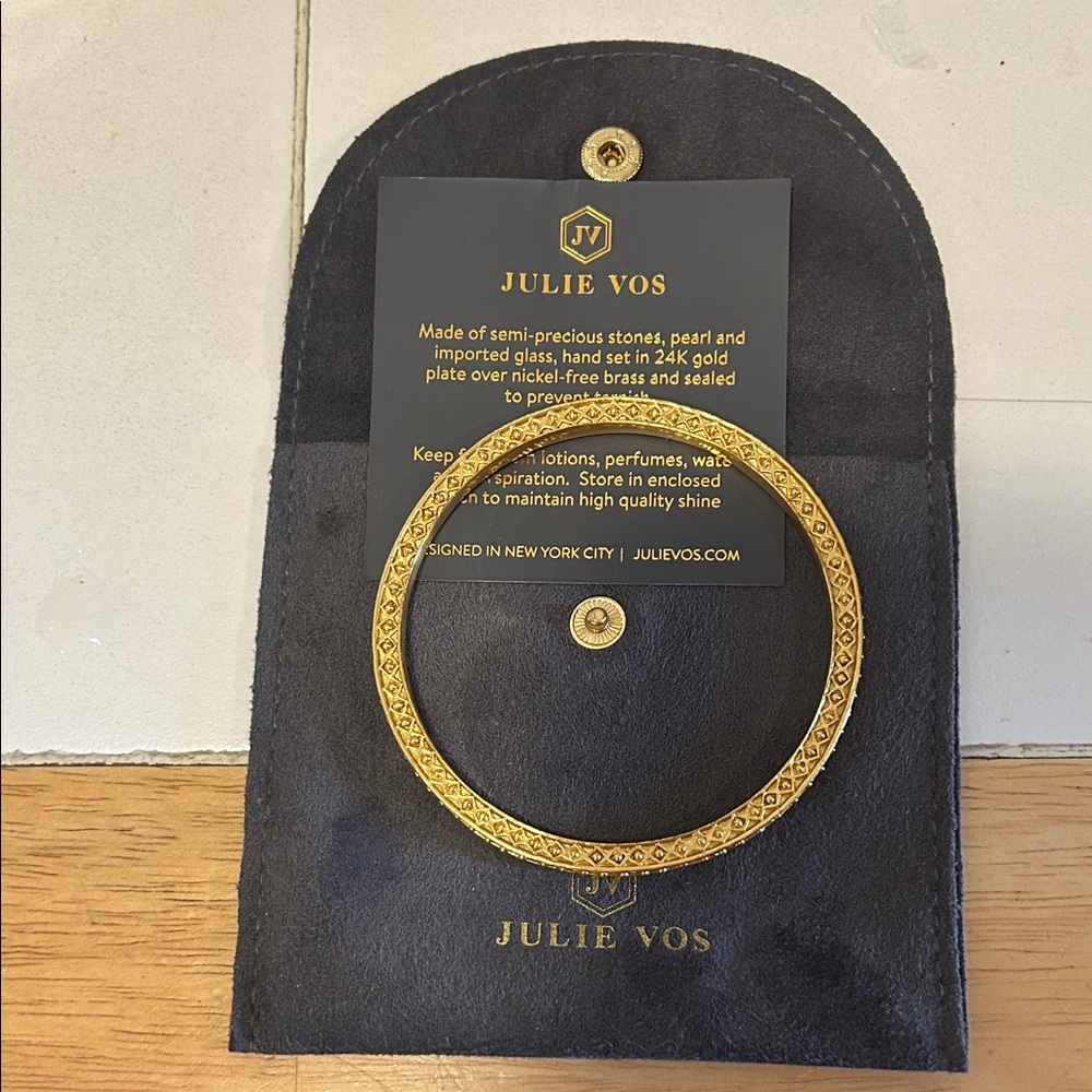 Julie Vos Intricate Gold Bracelet